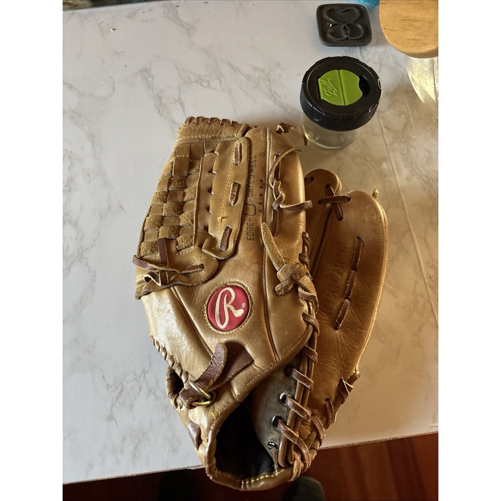 Rawlings Baseball Glove RHT RBG6BCF Ken Griffey Jr 12.5" Vtg 90's Leather Brown